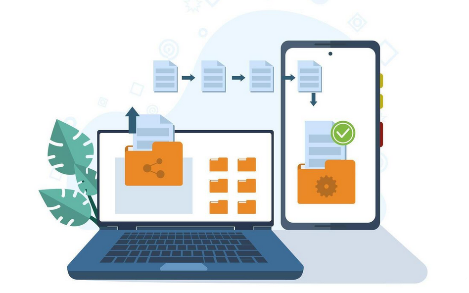 Placeholder image showing a protected download icon
